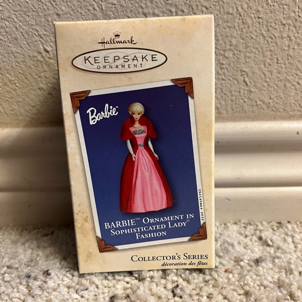 2002 Keepsake Ornament Sophisticated Lady Fashion Barbie
